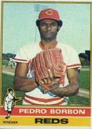1976 Topps Baseball Cards      077      Pedro Borbon